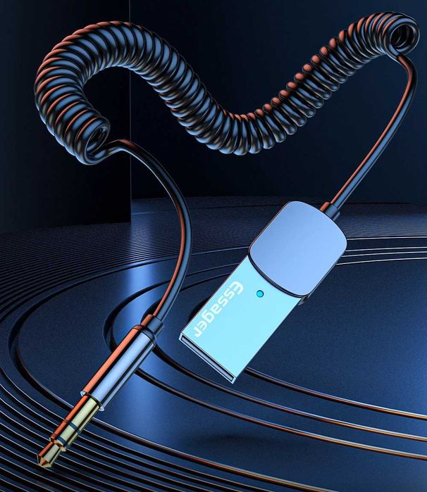 Bluetooth 5.0 Adapter Odbiornik Dongle Audio - USB na Jack 3,5 mm