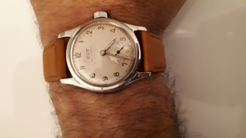 Relógio Antigo vintage Tissot Non Magnetic Cal.37,5