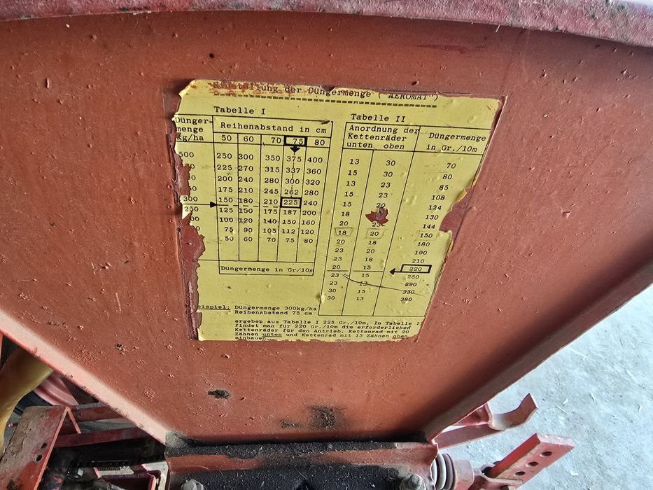 Siewnik  Becer Aeromat do kukurydzy