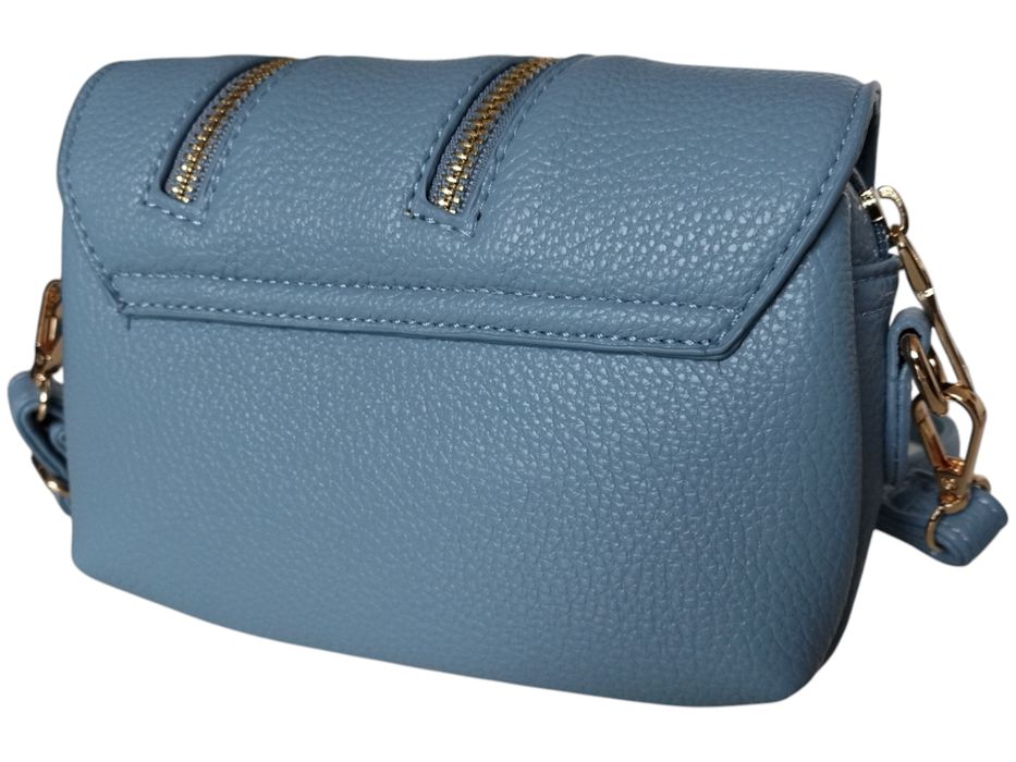 Mała Listonoszka Damska Niebieska Torebka Wizytowa Na Ramię