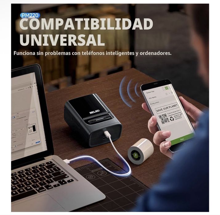 Impressora Nelko PM220 termica