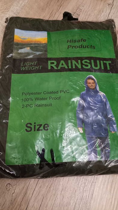 Дощовик розмір ХL- зелений