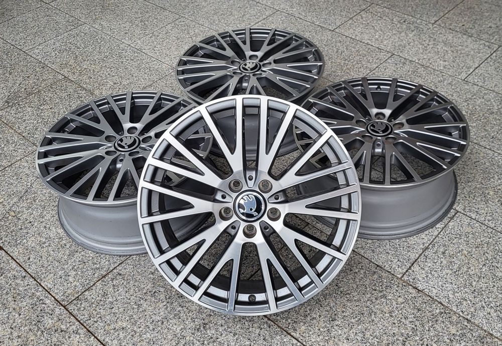 Alufelgi 18 5x112 Skoda Superb Octavia Karoq Kodiaq Yeti Scout #63