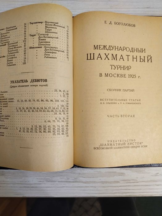 Международный турнир в Москве 1925 Боголюбов