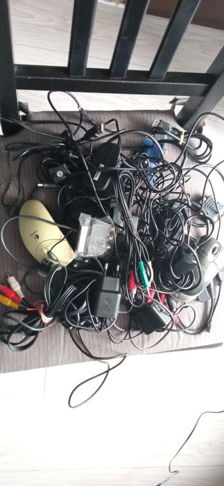 kable, przejściówki, jack, cinch, usb, myszka, display port