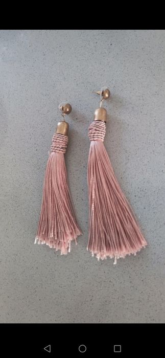 Sliczne długie kolczyki