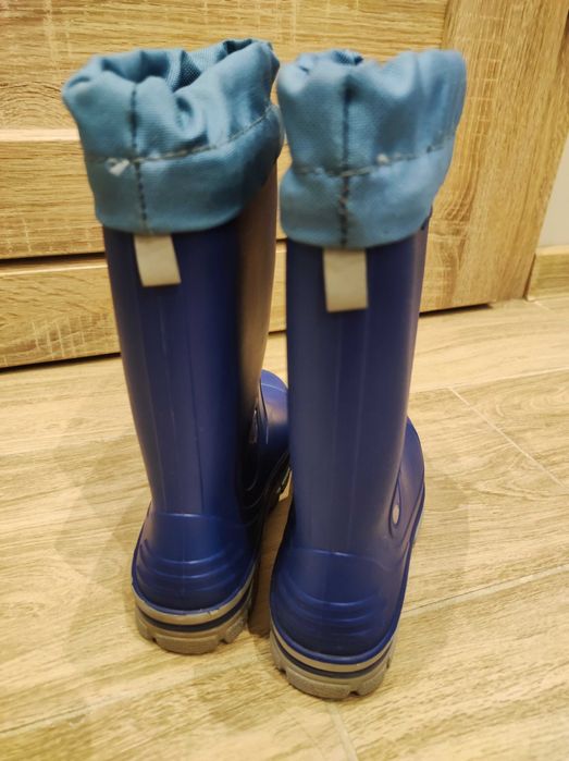 Kalosze dziecięce polskiej firmy Muflon ze ściągaczem, roz. 29 30