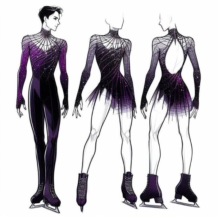 Desings costume dance/gymnastic/ skating costumized