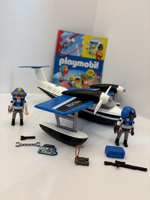 Playmobil wodolot motocykl przestępca quad radiowóz