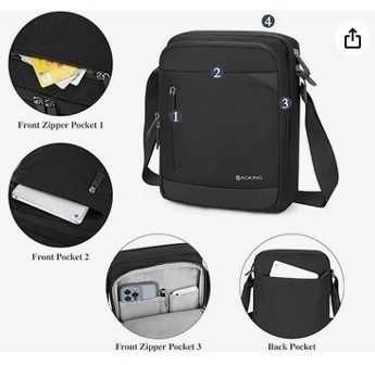 Saco de ombro impermeável para tablet até 11 polegadas - Marca AOKING64585472372610124