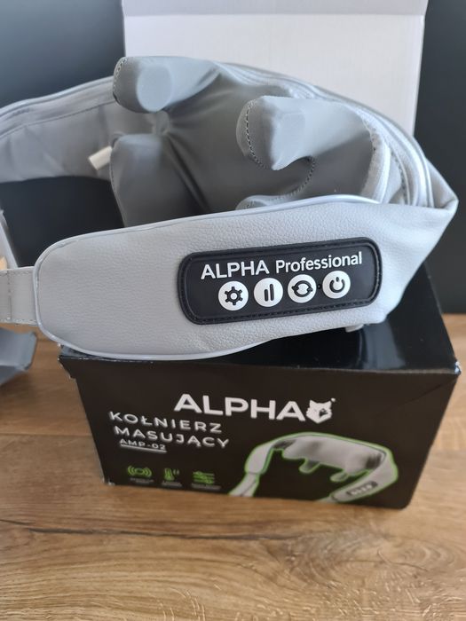 Nowy kołnierz masujący Alpha AMP-02 szyją kark plecy