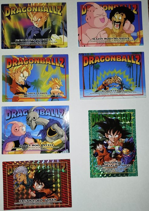 Cartas Dragon Ball Z Photo Memorial - 1995