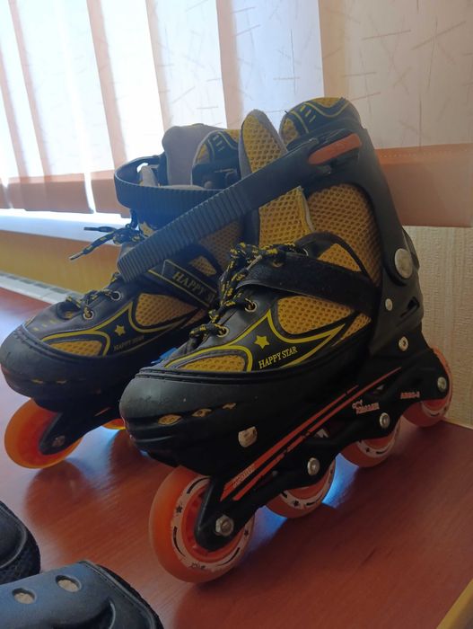 Продам ролики. Защита в подарок.