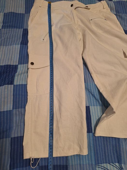 Damskie rybaczki ecru.