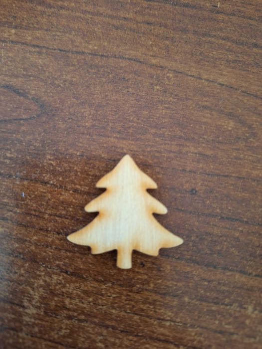 Drewniane choinki sklejka 3cm 50 sztuk