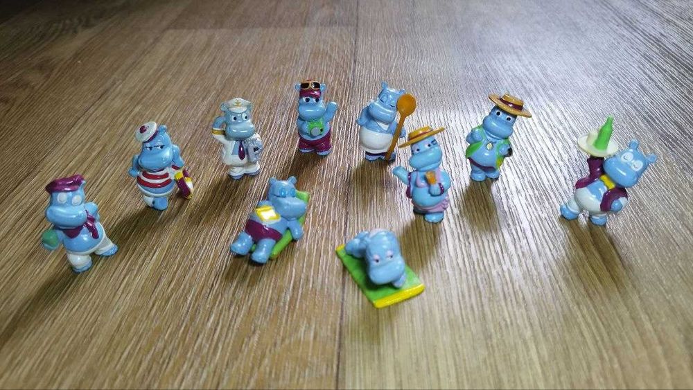 Kinder киндер Коллекция Бегемоты 1992 года