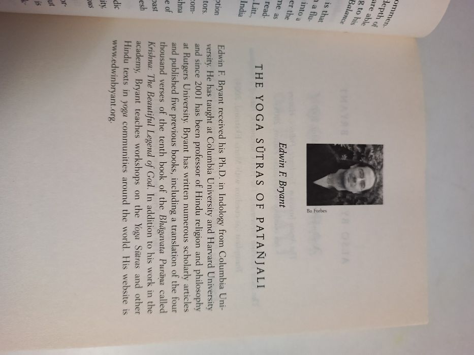 Yoga Sutras - Edwin Bryant