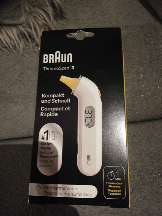 Braun thermoscan 3 irt 3030 termometr