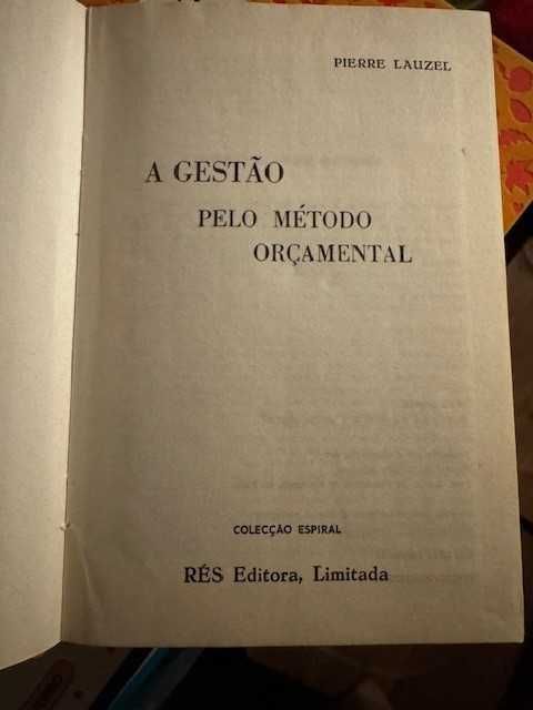 Pierre Lauzel - A Gestão pelo Método Orçamental