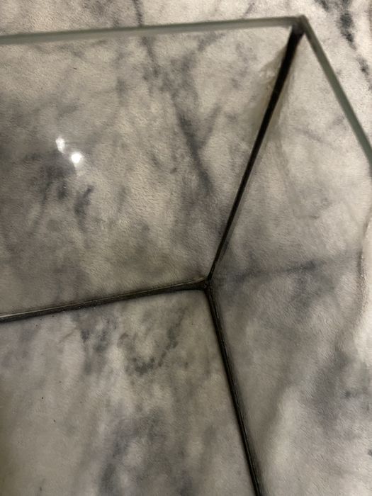 Аквариум стеклянный “Природа” (Pryroda.ua) + декор замок + сачок