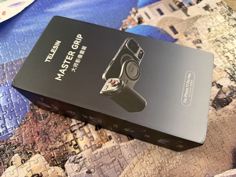 TELESIN Master Grip for iPhone 17 Pro Max creator combo