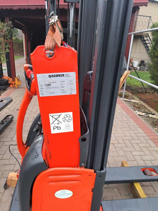 Wózek paletowy, paleciak elektryczny masztowy LINDE L12