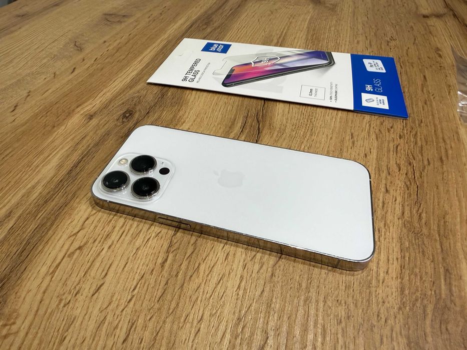 Okazja!! Iphone 13 Pro Biały/Srebrny ! Bateria 100% Gwarancja! Polecam!
