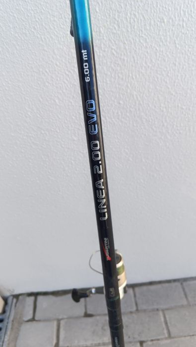 Cana tubertini Linea 2.00 Evo com carreto Shimano Stradic 4000 FE