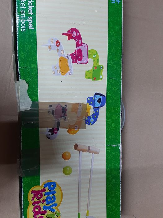 Krykiet drewniany dziecięcy gra zabawka