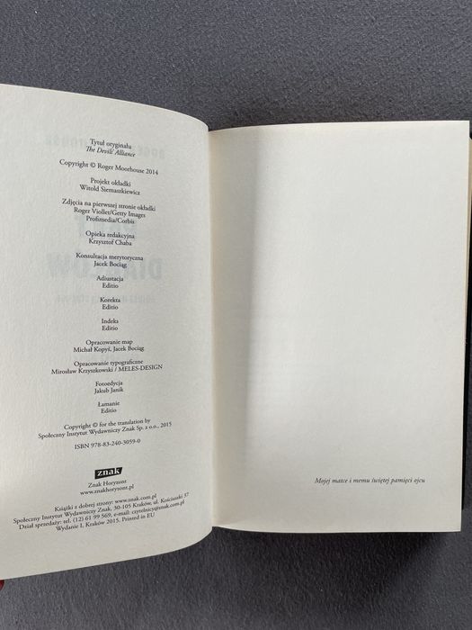 Pakt Diabłów Roger Moorhouse