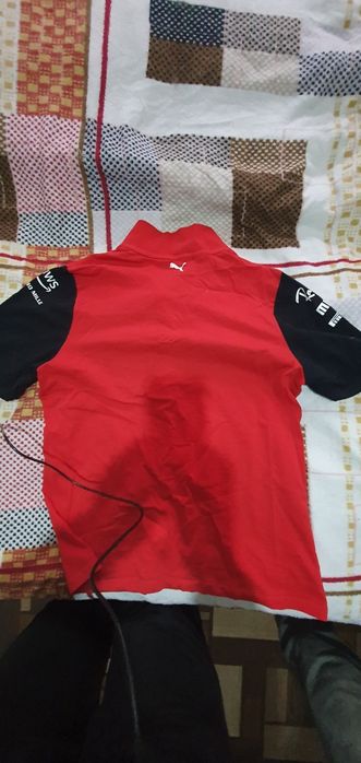 Трендове чоловіче поло Scuderia Ferrari F1 Men's Team Polo Red