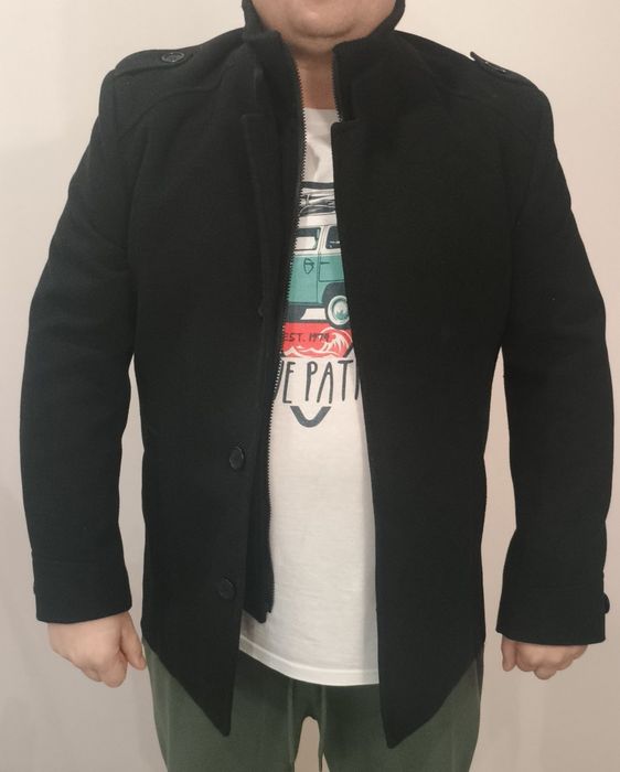 Jesionka męska czarna