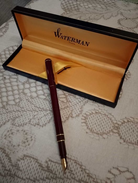 Conjunto de canetas antigas Gucci, Waterman e Parker