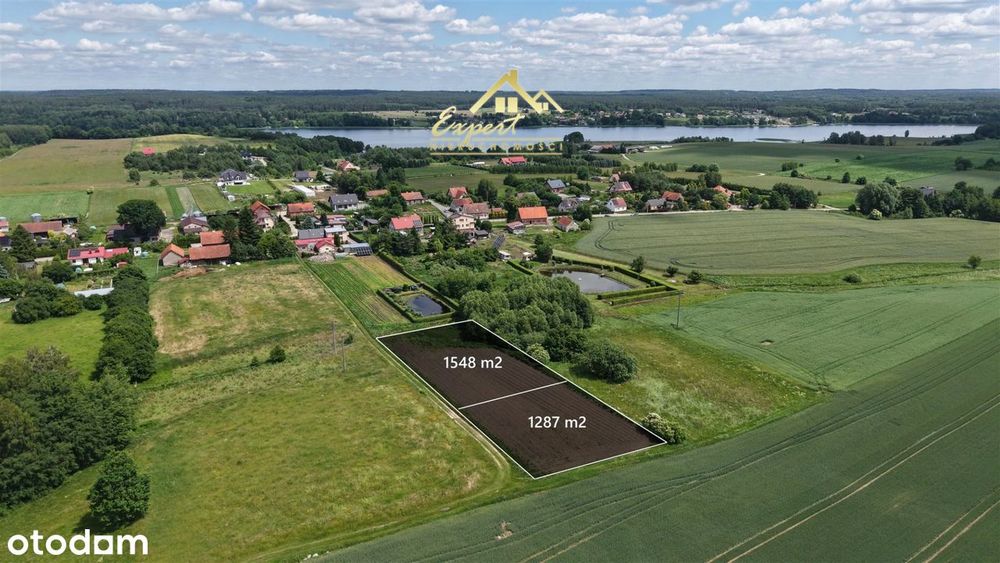 Działki budowlane 1287 m² i 1548 m² | Zwierzewo