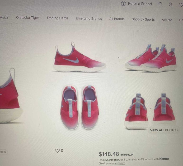 Дитячі кросівки Nike Flex Runner (рожеві / малинові)
