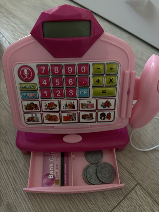 Kasa na baterie dla dziewczynki