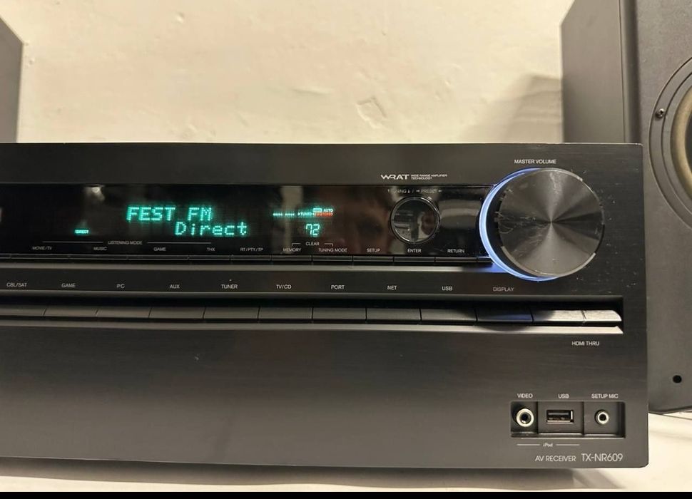 TOP! 7.2 Amplituner ONKYO TX-NR609, 7x160 W,