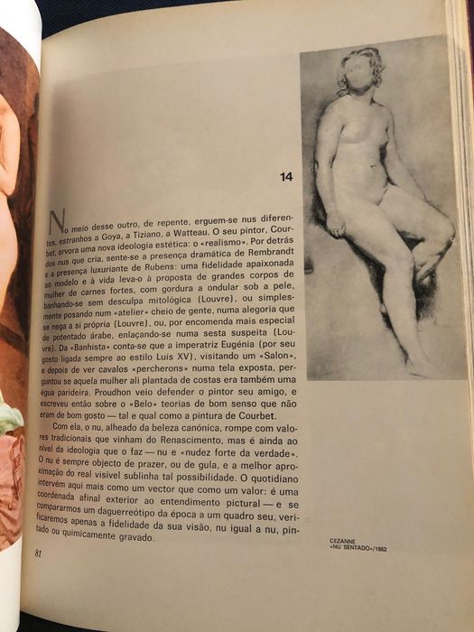 O Nu e a Arte (J .A. França-Sophia-António Pedro-Eduardo Lourenço)