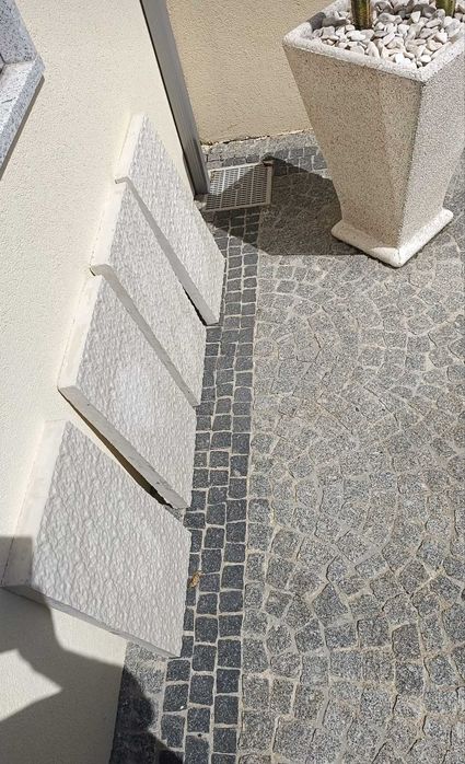 Revestimento gesso imitação granito