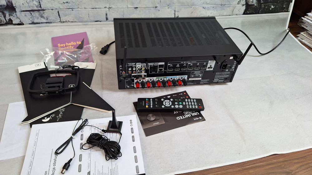 5.2 Denon AVR-S660 8K  Wifi Bt Heos Vision Earc Net radio ARC