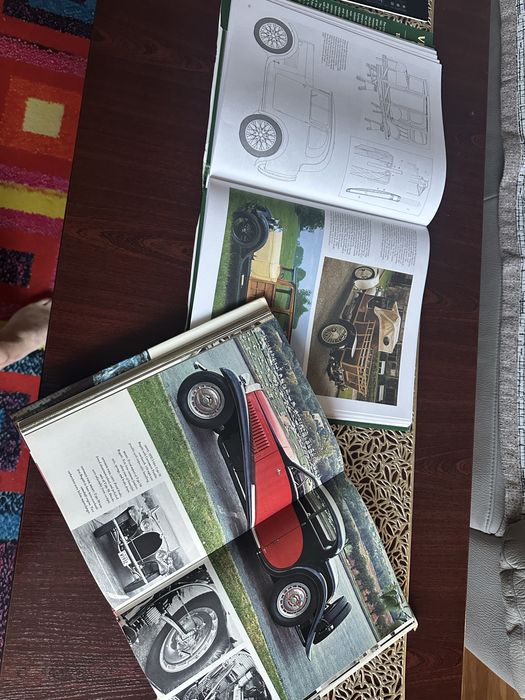 Encyklopedia album starych samochodow historia