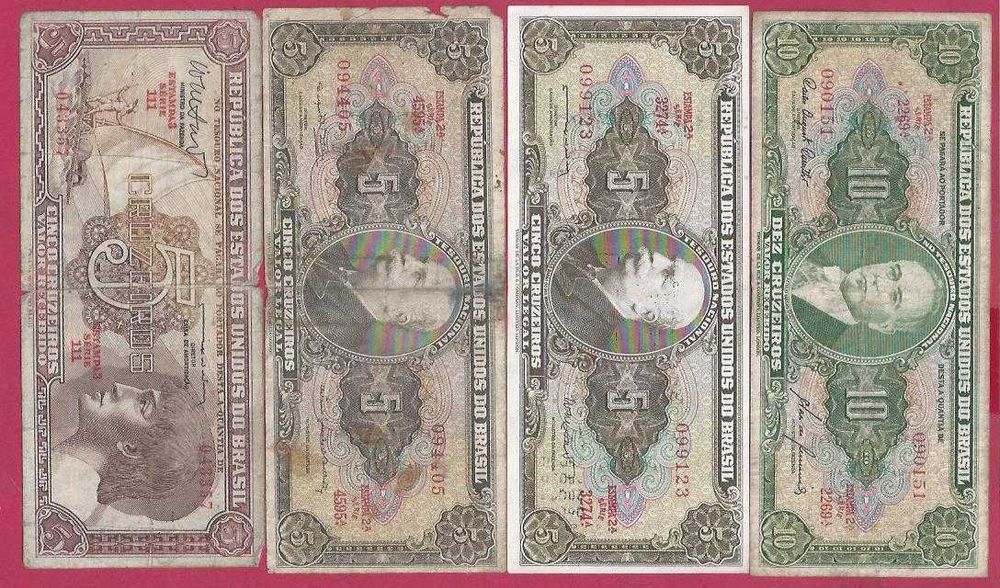 NOTAS    Antigas   do   BRASIL  11  Notas