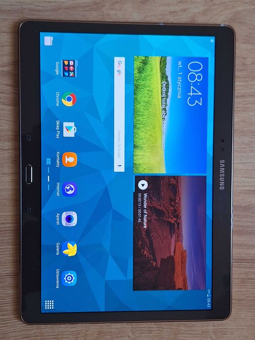Tablet Samsung Galaxy Tab S 10.5 (model SM-T800)