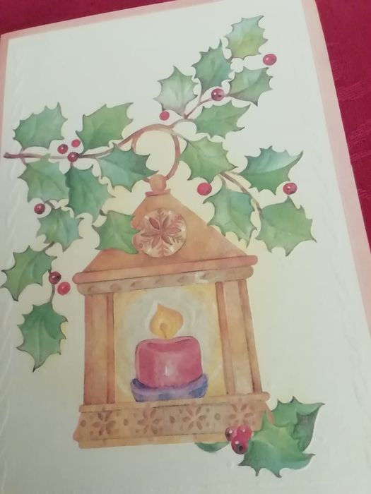 Postal de natal da marca Busquets