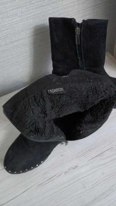Чоботи зимові сапожки зимние