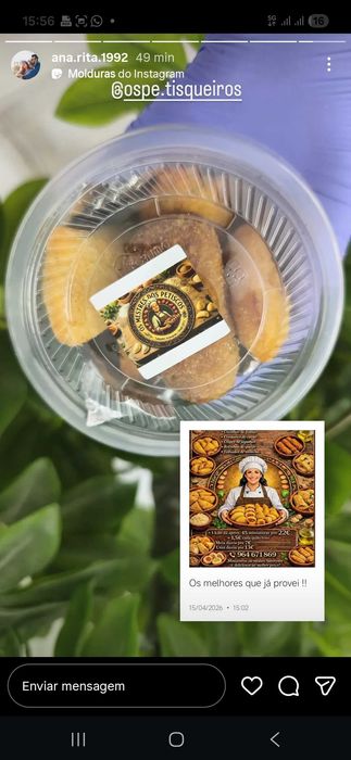 Salgadinhos caseiros