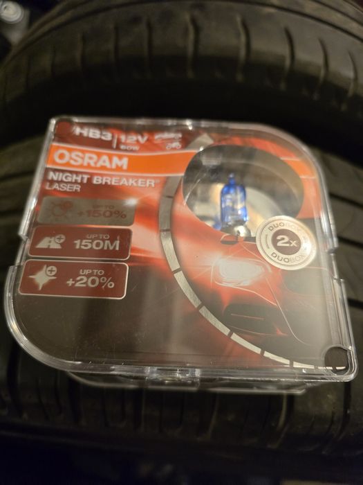 Osram HB3 night breaker laser 12v 60w 9005NL-HCB duopack 2szt. NOWE