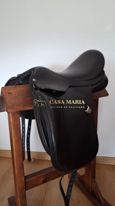 Selim/ Sela de Dressage Bates Wide - Impecável