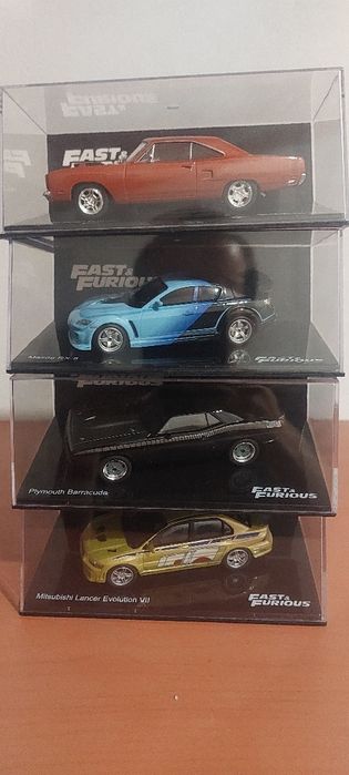 Carros velocidade furiosa 1:43