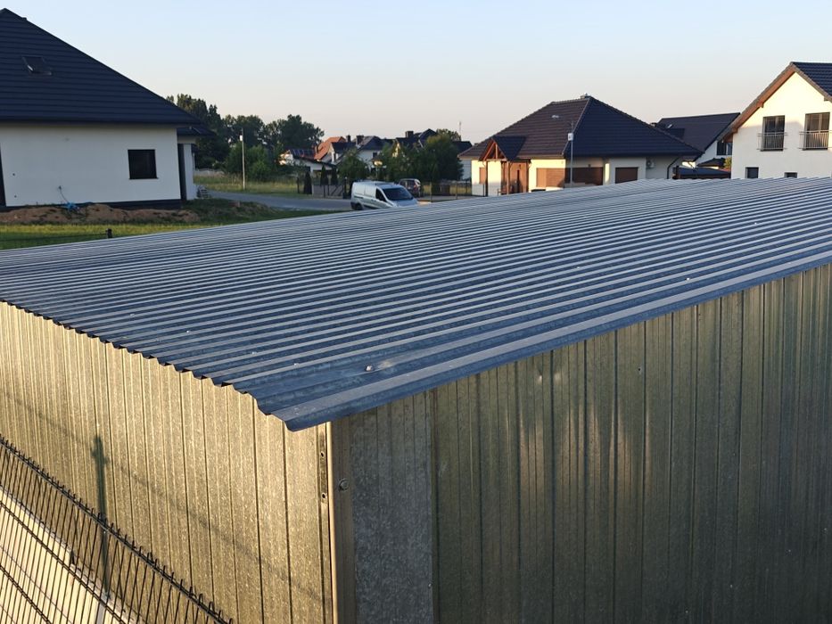 Garaż blaszak 3x5 ocynk
